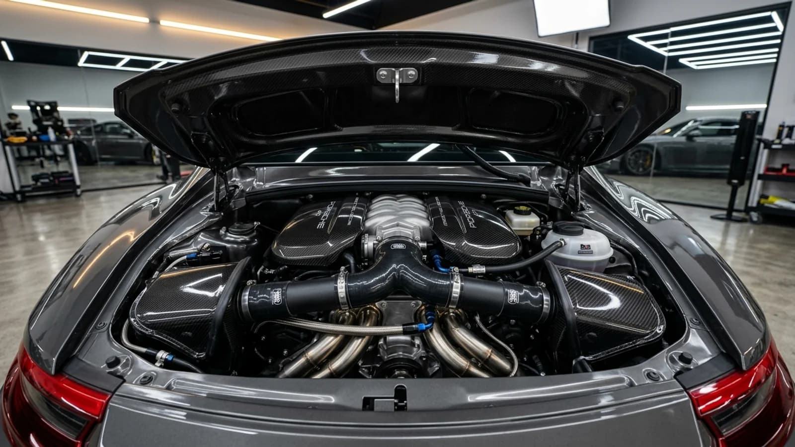 Engine Bay Restoration - Above and Beyond Detailing